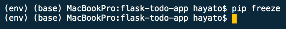 Flask Todoアプリ6