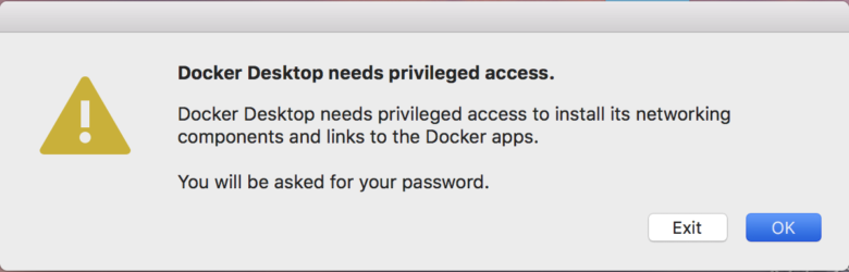 Docker Mac Python