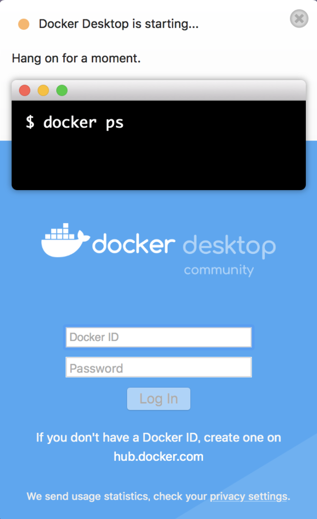 Docker Mac Python