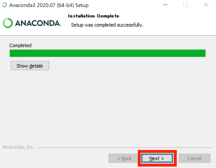 Anaconda Windows 15