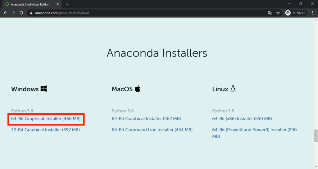 Anaconda Windows 6