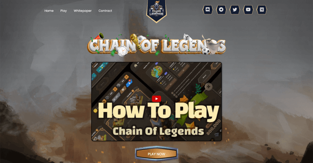 Chain of Legends（チェーンオブレジェンズ） 始め方 稼ぎ方